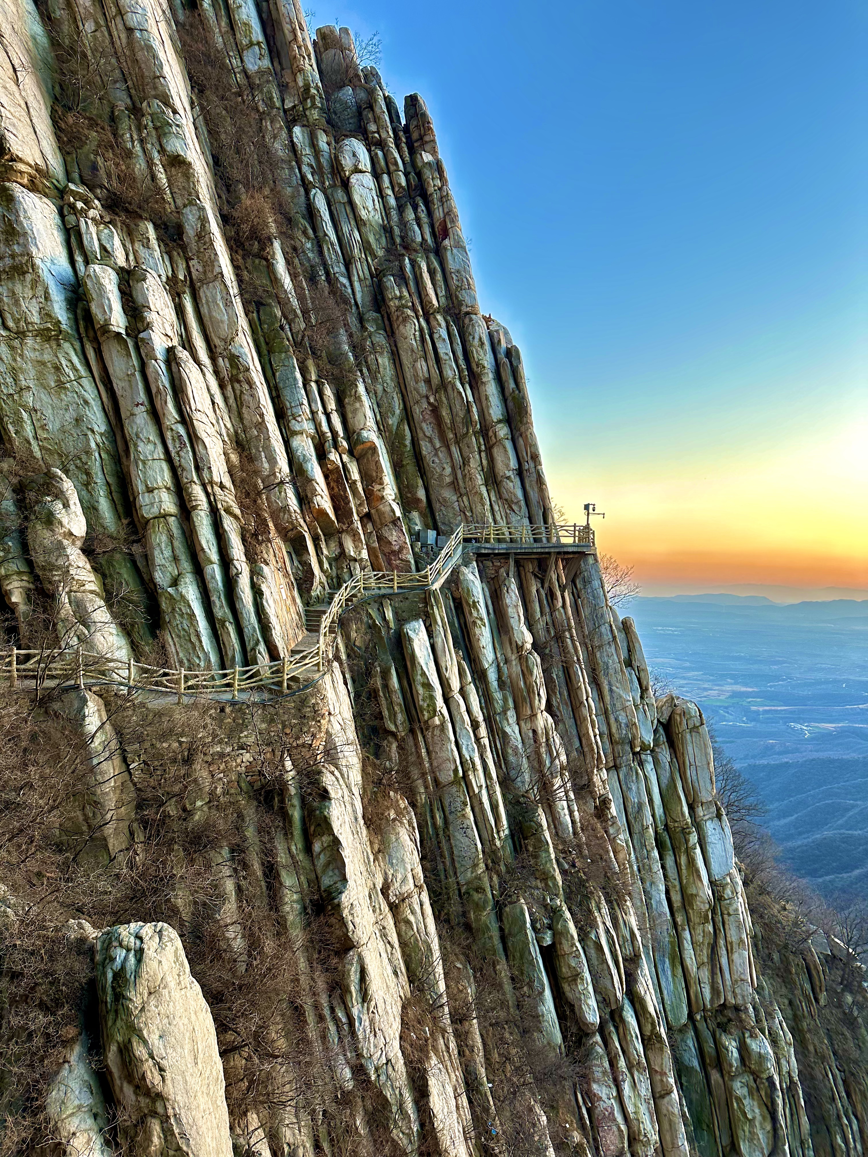 Shuceya rock formations on Mount Song