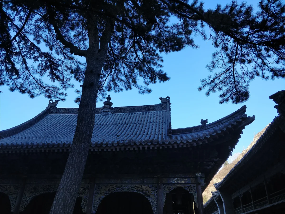 Temple Puhua à Wutai Mountain